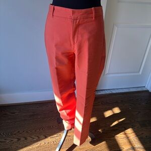 Zara women Bright Orange Chinos